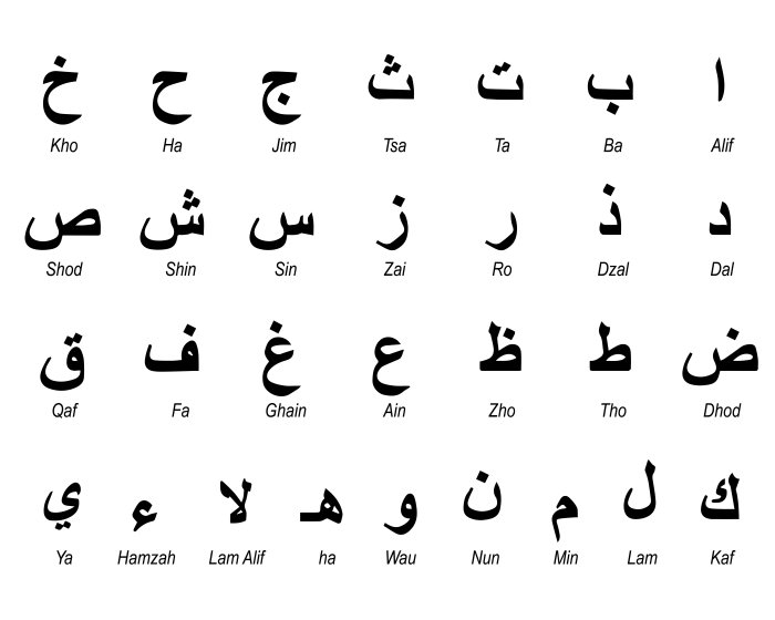 VOIR PLUS DE PROGRAMMES alphabe arabe